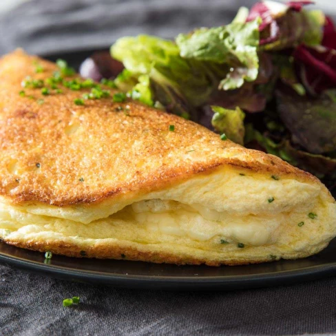 Soufflé Omelette With Cheese Recipe Image