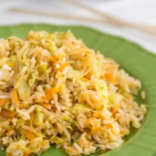 Cabbage Fried Rice Recipe Page