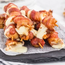 Bacon Wrapped Mozzarella Sticks Recipe Page