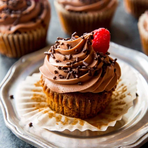 Mocha Nutella Cupcakes Image