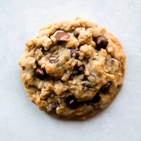 Big Fat Peanut Butter Oatmeal Chocolate Chip Cookies Image