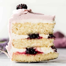 Blackberry Lavender Cake Recipe Page