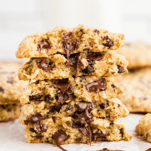 Oatmeal Chocolate Chip Cookies Image