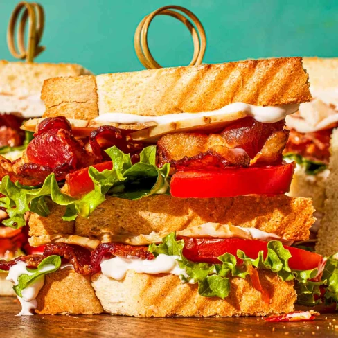 Turkey Club Sandwich Image