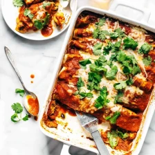 Lazy Girl Chicken Quinoa Enchiladas Recipe Page