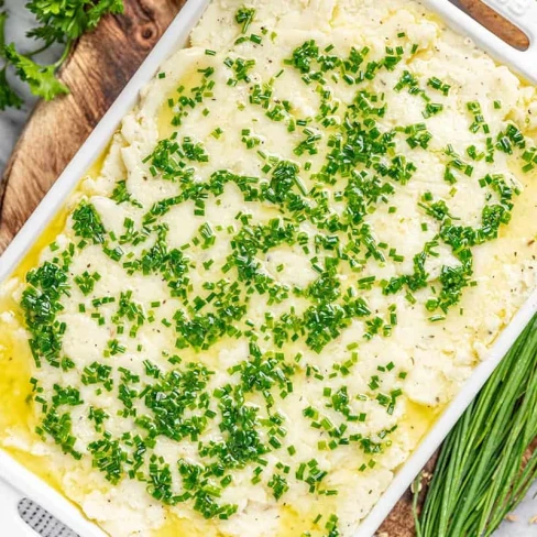 Herbed Butter Mashed Potatoes Image