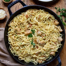 Chicken Carbonara Recipe Page