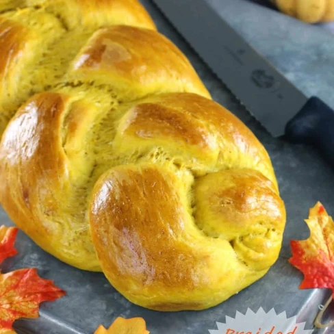 Braided Pumpkin Bread Image