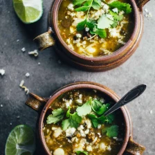 Mushroom Poblano Posole Verde Recipe Page