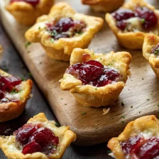 Sausage Cranberry Brie Bites Recipe Page