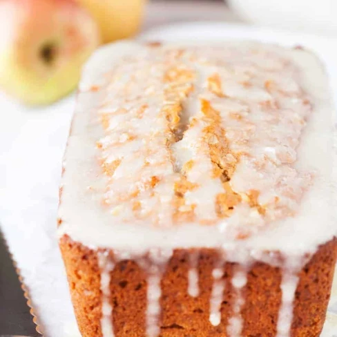 Glazed Apple Cinnamon Bread Image