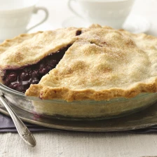 Classic Blueberry Pie Recipe Page