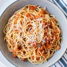 Easy Italian Sausage Spaghetti Recipe Page
