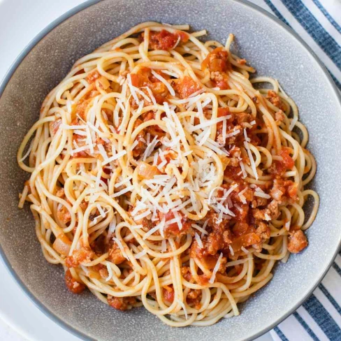 Easy Italian Sausage Spaghetti Image