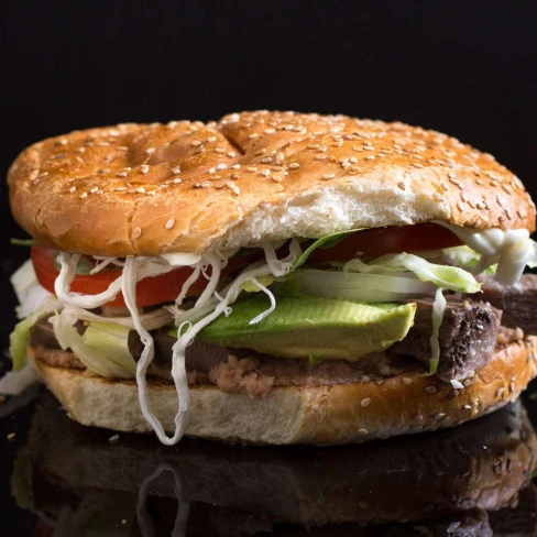 Roosevelt Avenue-Style Cemita Sandwiches Recipe Image