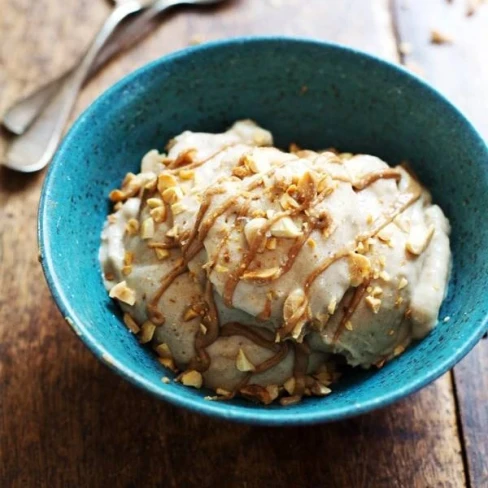 Peanut Butter Banana Ice Cream Image