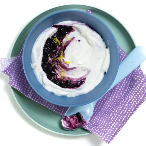 Flavorful Blueberry Yogurt (3-Ingredients) Image