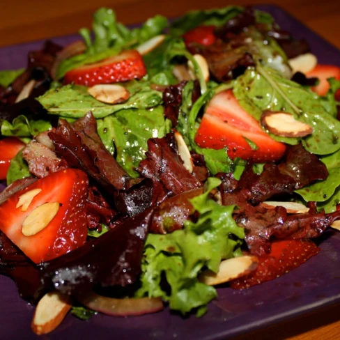 Sesame Strawberry Salad Image