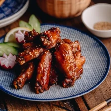 Orange Teriyaki Chicken Wings Recipe Page