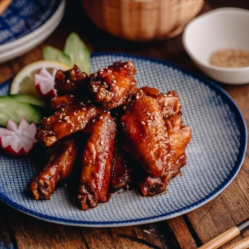 Orange Teriyaki Chicken Wings Image