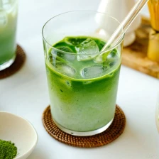 Iced Matcha Latte Recipe Page