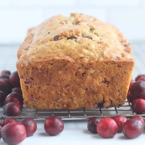 Fresh Cranberry Orange Bread Image