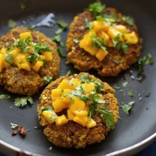 Curried Veggie Burgers Recipe Page