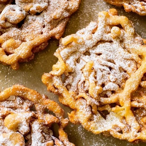 Homemade Funnel Cakes Image