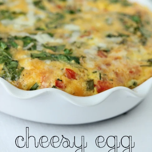 Cheesy Egg Bake Image