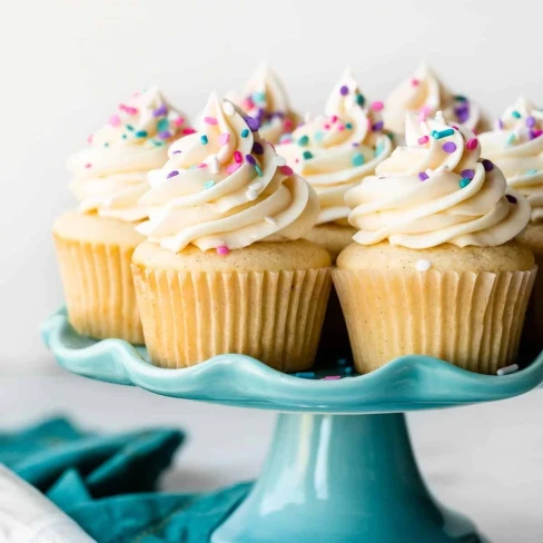 Simply Perfect Vanilla Cupcakes Image