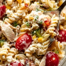 Chicken Pasta Salad (with Creamy Greek Yogurt Dressing) Recipe Page