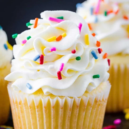 Perfect Vanilla Cupcake Recipe Image