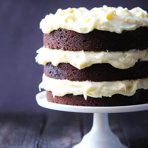 Guinness Chocolate Cake with Cream Cheese Frosting Image