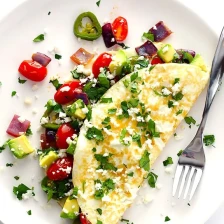 Mexican Egg White Omelet Recipe Page