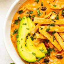 Cheesy Chicken Enchilada Soup Recipe Page