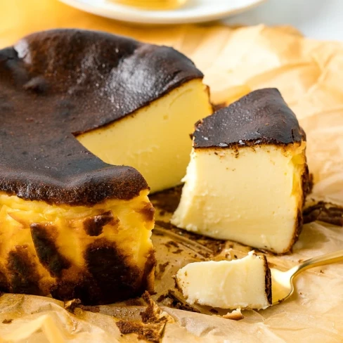 Basque Burnt Cheesecake Image