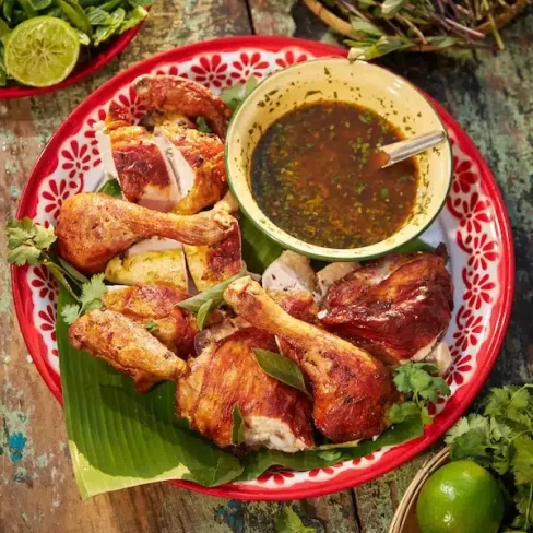 Charcoal Chicken with Thai-style Chimichurri | Marion&#039;s Kitchen Image