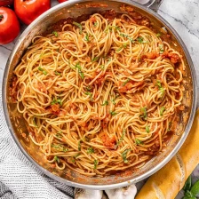 Pasta Pomodoro Recipe Page