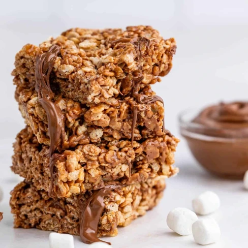 Nutella Rice Krispie Treats Image