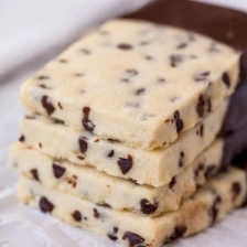 Chocolate Chip Shortbread Cookies Recipe Page