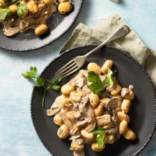 Easy Creamy Miso Mushroom Gnocchi Recipe Page