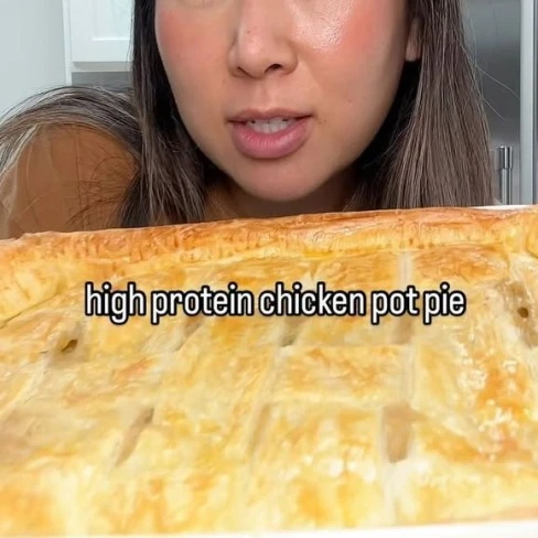 High Protein Chicken Pot Pie Image