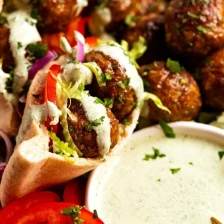 Moroccan Lamb Meatballs Recipe Page