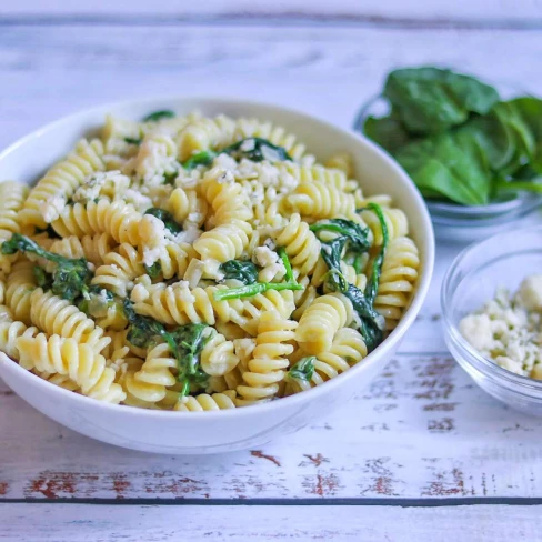 Creamy Gorgonzola Spinach Pasta Image