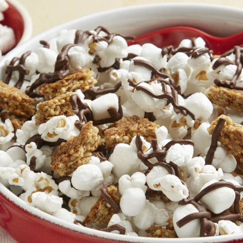 Perfect Game Day S’mores Popcorn Snack Mix Image