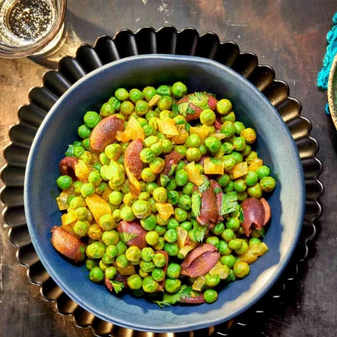 Pea, Olive, and Preserved Lemon Salad Image