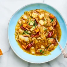 Kapusniak (Polish Potato, Kielbasa, and Cabbage Soup) Recipe Page