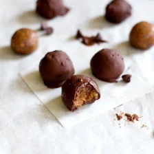 Peanut Butter Cookie Dough Balls Recipe Page