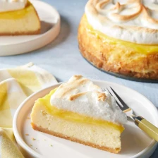 Lemon Meringue Cheesecake Recipe Page