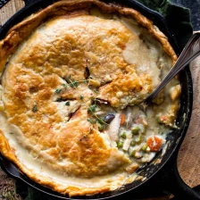 Skillet Pot Pie Recipe Page